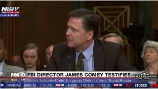 FNN: Comey Speaks About REGRETS After Clinton Email Investigation When Addressing Sen. Blumenthal