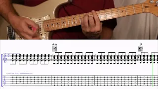 How to Play the Chords to I Put a Spell on You by Creedence Clearwater Revival on Guitar with TAB