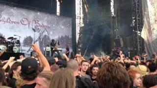 Children Of Bodom live @ Heavy MTL 2013 - Silent Night, Bodom Night (Pit + Crowd Surfing)