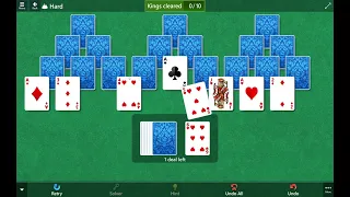 Microsoft Solitaire Collection: TriPeaks - Hard - September 7, 2023