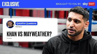 Amir Khan’s 17 Questions with Gary Neville | Overlap Xtra