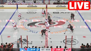 NHL LIVE🔴 New York Rangers vs Carolina Hurricanes | Game 4 - 11th May 2024 | NHL Full Match - NHL 24