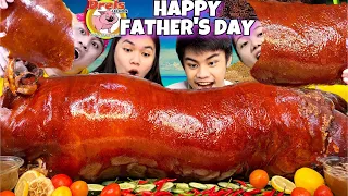 45 KG. DREL’S LECHON BABOY SOBRANG SARAP AT LUTONG MUKBANG 1 WHOLE LECHON CEBU PINOY MUKBANG