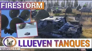 FIRESTORM Its Raining Tanks!!! we take 4 Tanks!! Battlefield V