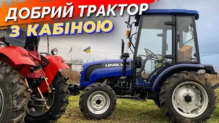 Найкращий мінітрактор з кабіною - Lovol 354 з кабіною