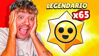 MI PRIMER OPENING de STARR DROPS en BRAWL STARS *x65 STARR DROPS*