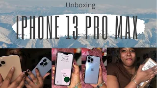 iPhone 13 Pro Max Unboxing|| Sierra Blue/1 TB