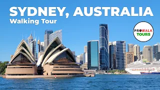 Sydney, Australia Walking Tour - 4K60fps with Captions - Prowalk Tours