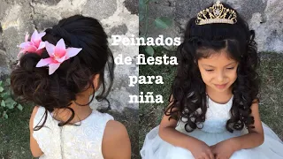 Peinados De Fiesta Para niña (Elegante)
