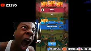 IShowSpeed Noob in Clash Royale