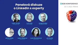 Panelová diskuze o LinkedIn s experty