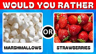 Would You Rather...? JUNK FOOD vs HEALTHY FOOD 🍔🥗