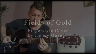 "Fields Of Gold" (Sting) fingerstyle guitar cover / arrangement by Jimmy Quango