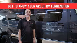 Getting to know your Grech RV Terreno-ion - Mercedes Sprinter Camper Van - Luxury Class B Motorhome