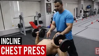 INCLINE DUMBBELL PRESS for CHEST! (Hindi / Punjabi)