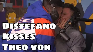 Chris Distefano Explains His Homoerotic Feelings Then Kisses Theo Von