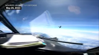 PLA Jet Forces US Jet to Fly Through Its Wake Turbulence
