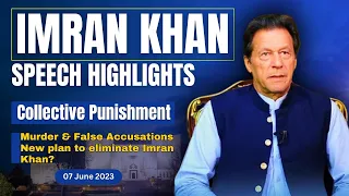 Chairman Imran Khan Speech Highlights with English Subtitles | 07 June 2023