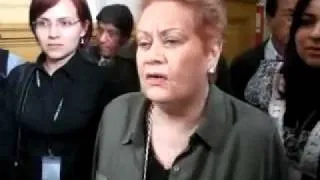 Martha Hildebrandt se burla de estudiante de administración