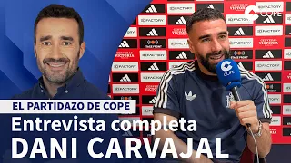 Dani Carvajal: "Entiendo que el rival busque las cosquillas a Vinicius" | El Partidazo de COPE