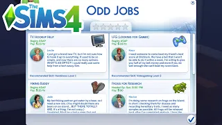 How To Get Odd Jobs (Work When You Want) - The Sims 4