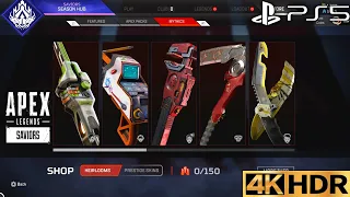 All Heirlooms Apex Legends PS5 | Apex Legends Saviors All Heirlooms Showcase |Apex Legends Season 13