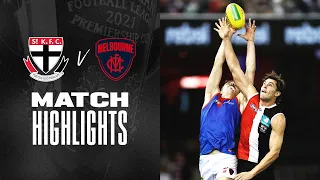 St Kilda v Melbourne Highlights | Round 2, 2021 | AFL