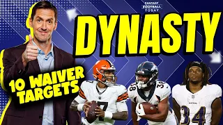 10 Deep Waiver Wire Adds with guest Adam Pfeifer of FTN Fantasy! (Fantasy Football Today Dynasty)