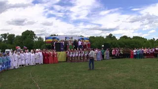 Гимн казаков на открытии фестиваля Вольный Дон в Данкове