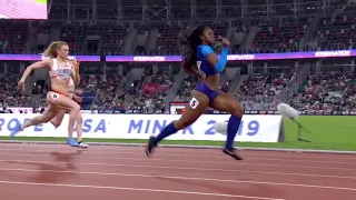 200m Women, The match Europa vs USA, Minsk 2019