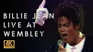 Michael Jackson: BILLIE JEAN Live at Wembley 1988 | 4K ULTRA HD