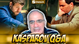 WHO Would WIN? Kasparov at Peak vs Carlsen at Peak? | Garry Kasparov Answers The Question