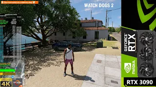 Watch Dogs 2 Ultra Settings 4K & HD Textures | RTX 3090 | Ryzen 3950X OC