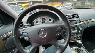 Mercedes E-Klasse E220 CDI POV Drive