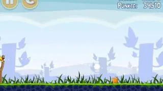 Angry Birds Level 1-17 - Mighty Eagle - 100% - Total Distruction - Totale Zerstörung