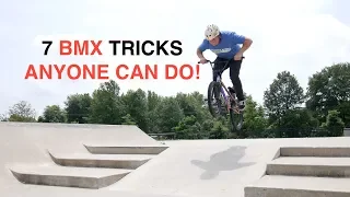 ANYONE CAN DO THESE BMX TRICKS! (How To Basics)