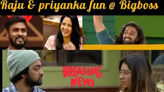 Raju & Priyanka Fun Attrocities BigBoss 5 #raju #priyankadeshpande #bb5 #vijaytelevision