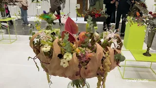 Международная Выставка  в Москве / ЦветыЭкспо /Новый Букеты /Creative Flower Bouquets 2022-2023 4К