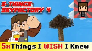 5 THINGS I WISH I KNEW ABOUT SKYFACTORY 4 - TIPS & TRICKS