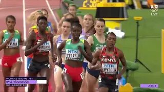 Faith kipyegon wins in Budapest world championship 1500m