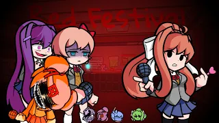 Doki Doki Takeover: Festival Time! Red Festival (Triple Trouble but the Dokis Sing It)