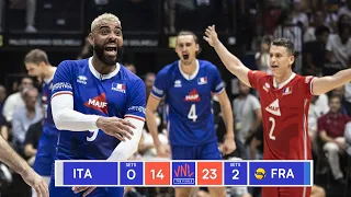 France Has Made One of the Most Legendary Victories in Volleyball Nations League 2022 !!!