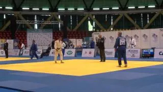 Judo Veterans EM 2012 Opole M4-73kg Glyvuk(RUS) - Novoselov(RUS)