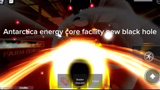 Antarctica energy core facility  new black hole event ￼￼