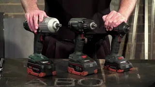 SSW 18 LTX BL 300 Cordless Impact Wrench Demonstration - Metabo