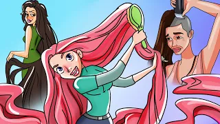 Короткие Истории про Длинные Волосы | Анимированная История