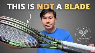 I play with PRO STOCK rackets. Wilson H22 Blade review.