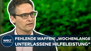 UKRAINE-KRIEG: Fehlende Waffenlieferung! „Das ist eine wochenlange unterlassene Hilfeleistung“