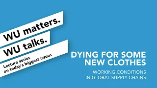 Dying for some new clothes | WU matters. WU talks.