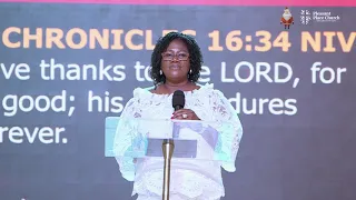 Five Reasons Why You Should Give Thanks || Sermon by Lady Rev. Olivia Titi-Ofei